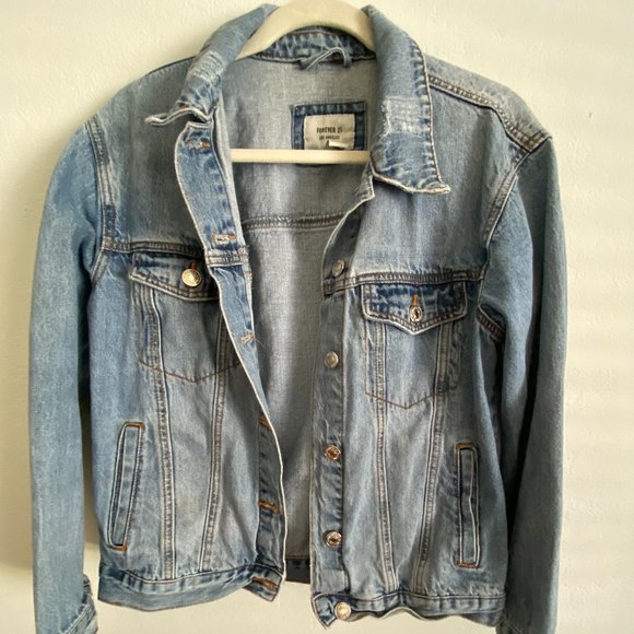 Forever 21 Denim Jacket - Picture 1 of 6